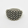 1007 - Anello Chiuso a 5 File in Argento 925 Filigrana Sarda