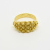 1008 - Anello Chiuso a 3 File in Argento 925 Filigrana Sarda