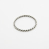 1019 - Anello Treccia 1 fila in Argento 925 Microfuso