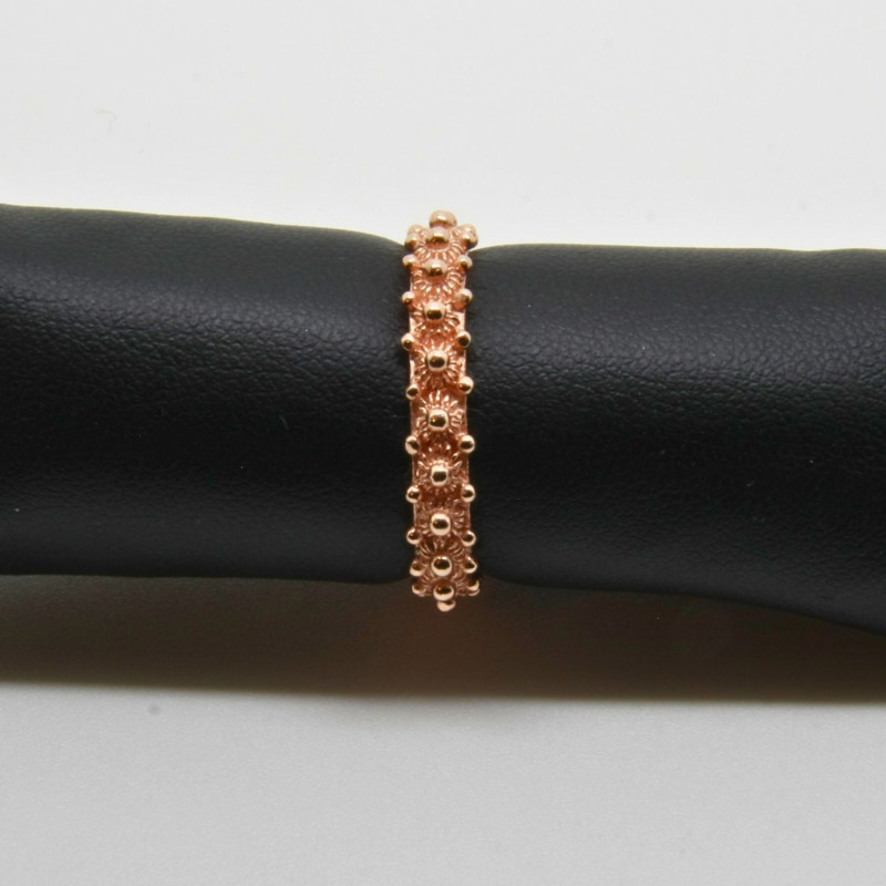 1001 - Anello a 1 Fila in Argento 925 Filigrana Sarda - Tradizione e Eleganza