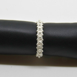 1001 - Anello a 1 Fila in Argento 925 Filigrana Sarda - Tradizione e Eleganza