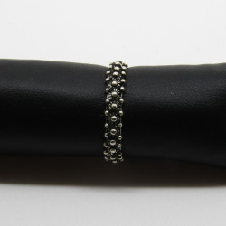 1001 - Anello a 1 Fila in Argento 925 Filigrana Sarda - Tradizione e Eleganza