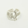 1025 - Anello Pavoncella Sarda Aperto Misura Regolabile in Argento 925