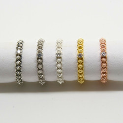 1026 - Anello Fede Sarda Solitario in Argento 925