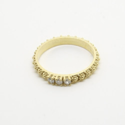 1027 - Anello Fede Sarda Trilogy in Argento 925