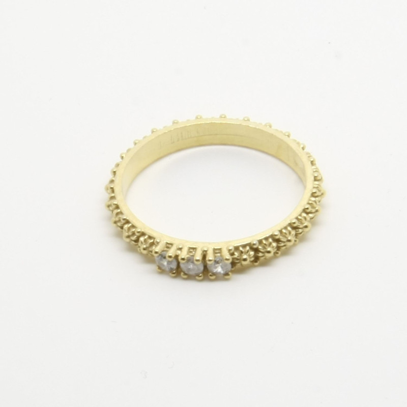 1027 - Anello Fede Sarda Trilogy in Argento 925