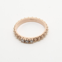 1027 - Anello Fede Sarda Trilogy in Argento 925