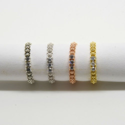 Anello Fede Sarda Trilogy in Argento 925