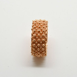1003 - Anello a 3 File in Argento 925 Filigrana Sarda - Tradizione e Eleganza