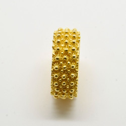 1003 - Anello a 3 File in Argento 925 Filigrana Sarda - Tradizione e Eleganza