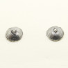 Orecchini Corbula Lisci Piccoli Filigrana Sarda Argento 925
