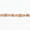 2002 - Bracciale 1 filo con rosetta grande + 4 piccole Filigrana Sarda Argento 925