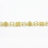 Bracciale 1 filo con rosetta grande + 4 piccole Filigrana Sarda Argento 925