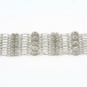 2005 - Bracciale 4 fili con 4 rosette grande + 16 piccole Filigrana Sarda Argento 925