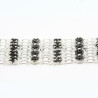 2005 - Bracciale 4 fili con 4 rosette grande + 16 piccole Filigrana Sarda Argento 925