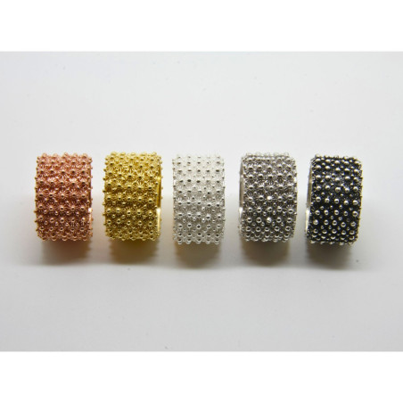 1005 - Anello a 5 File in Argento 925 Filigrana Sarda - Tradizione e Eleganza