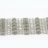2006 - Bracciale 5 fili con 5 rosette grande + 20 piccole Filigrana Sarda Argento 925