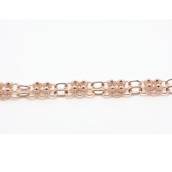 2008 - Bracciale 2 fili con 4 rosette piccole Filigrana Sarda Argento 925