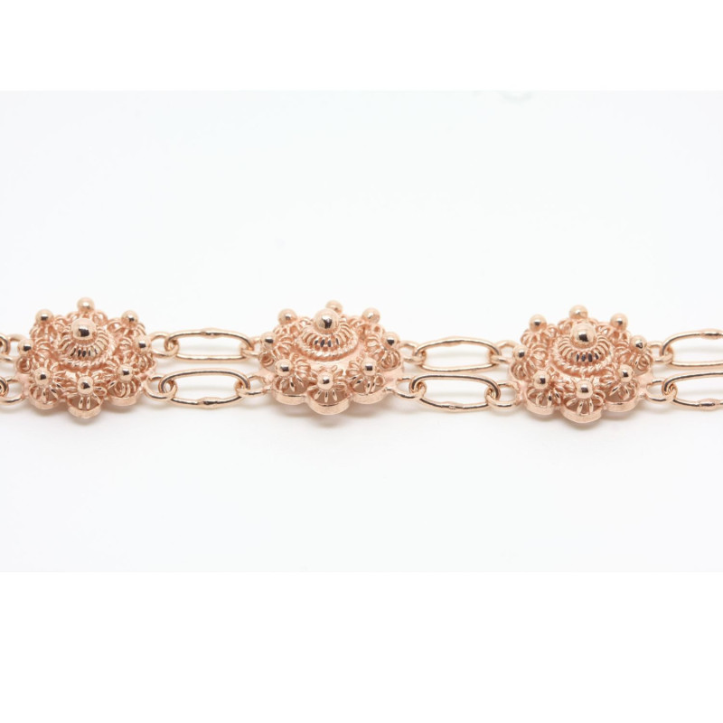 2010 - Bracciale Fiore Filigrana Sarda Argento 925