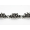 Bracciale Fiore 3 fili Traforato Filigrana Sarda Argento 925