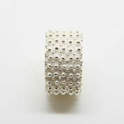 1005 - Anello a 5 File in Argento 925 Filigrana Sarda - Tradizione e Eleganza