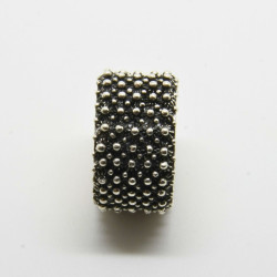 1005 - Anello a 5 File in Argento 925 Filigrana Sarda - Tradizione e Eleganza