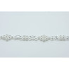 2009 - Bracciale Rombo con 4 rosette piccole Filigrana Sarda Argento 925