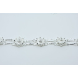 2010 - Bracciale Fiore Filigrana Sarda Argento 925