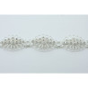 2011 - Bracciale Fiore 3 fili Traforato Filigrana Sarda Argento 925