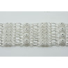 2005 - Bracciale 4 fili con 4 rosette grande + 16 piccole Filigrana Sarda Argento 925