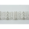 2004 - Bracciale 3 fili con 3 rosette grande + 12 piccole Filigrana Sarda Argento 925