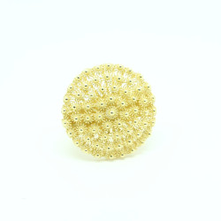 1029 - Anello Fiore 4 file Filigrana Sarda Aperto Misura Regolabile in Argento 925