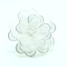 1031 - Anello Fiore Aperto Misura Regolabile in Argento 925