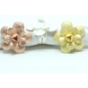 1032 - Anello Fiore Petali Aperto Misura Regolabile in Argento 925