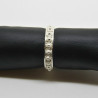 1006 - Anello Bordo liscio a 1 Fila in Argento 925 Filigrana Sarda